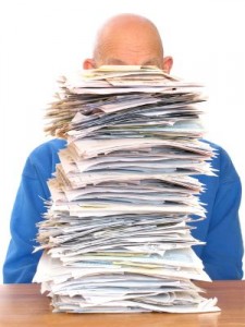 pile of resumes